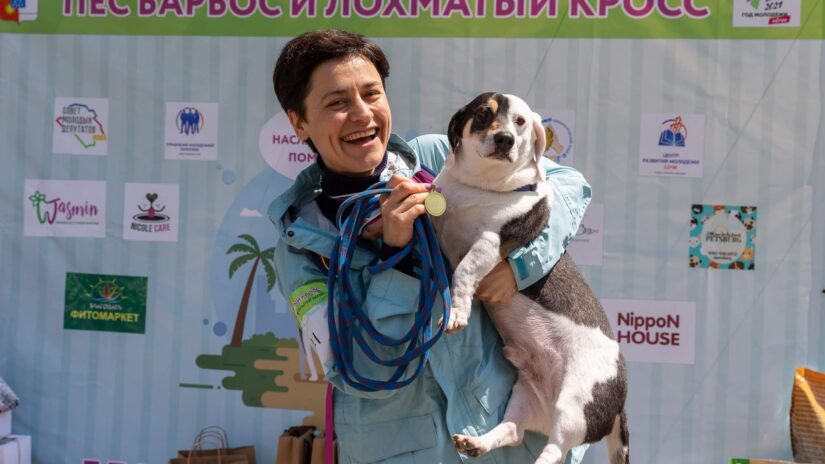 При поддержке председателя Совета молодых депутатов Андрея Василенко прошёл ежегодный благотворительный забег "Пёс Барбос и Лохматый Кросс"