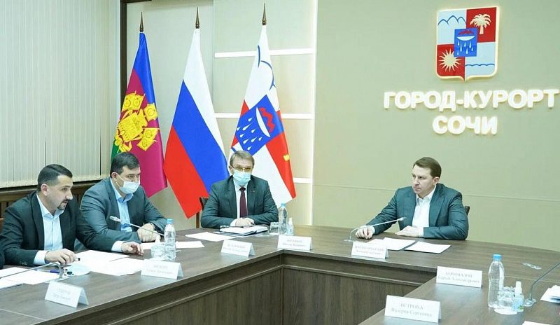 Председатель Городского Собрания Сочи Виктор Филонов принял участие в совещании по вопросам соблюдения правил благоустройства