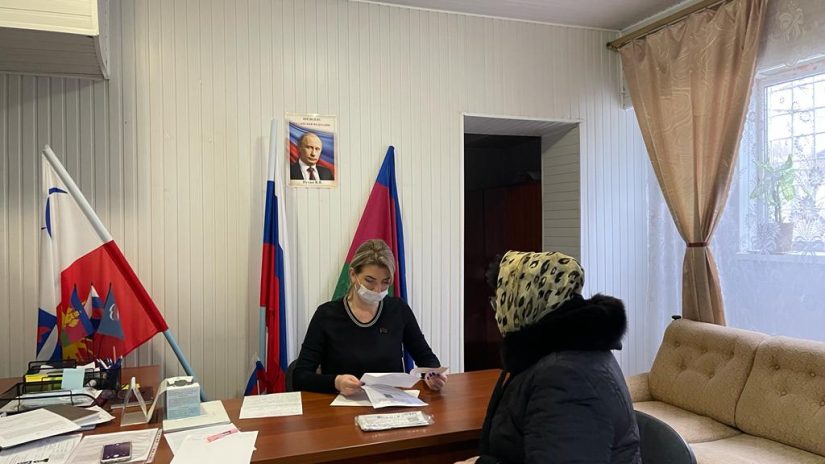 Депутат Елена Дорогинина провела прием граждан по вопросам социальной поддержки, организованный по инициативе ВПП «Единая Россия»