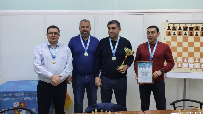 Команда Городского Собрания Сочи заняла 1 место в шахматном турнире