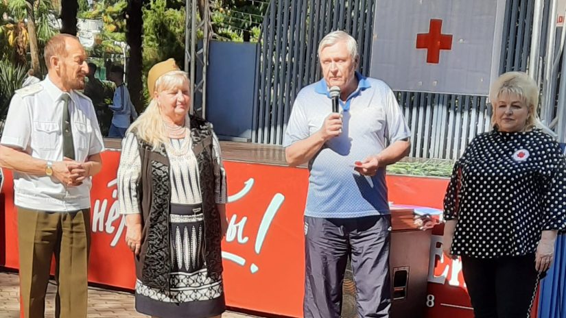 Ольга Лиодт поздравила сотрудников Российского Красного креста в Сочи со 155-летием со дня основания