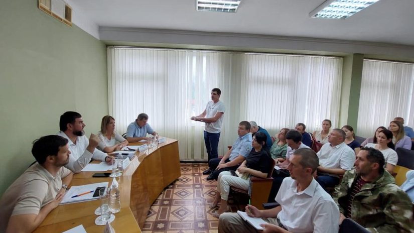 В администрации Кудепстинского сельского округа прошла встреча с членами ТОС "Каштаны"