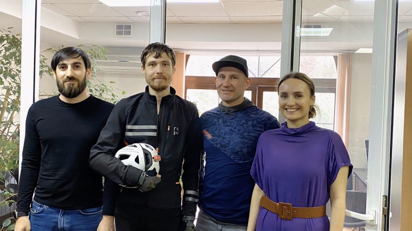 Председатель Молодежного парламента при Горсобрании Нана Михайлова провела рабочую встречу с представителями велосообщества ВелоСИМ