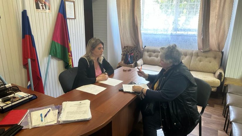 Депутат Городского Собрания Сочи Елена Дорогинина провела очередной прием граждан по личным вопросам
