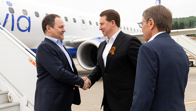 Делегация Республики Беларусь во главе с премьер-министром Романом Головченко прибыла в Сочи