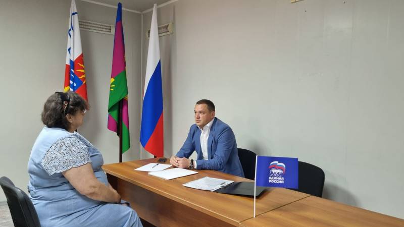 Илья Стопченко провел очередной прием граждан п. Дагомыс