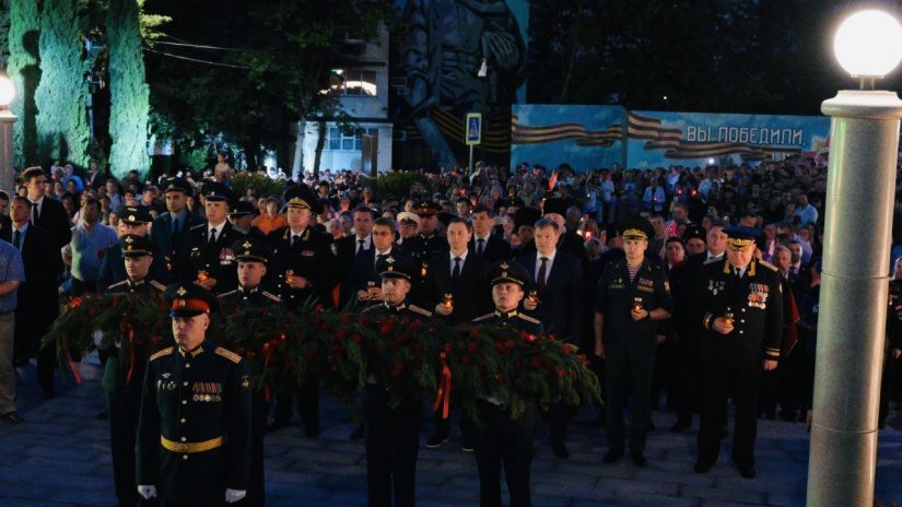 В Сочи прошла всероссийская акция «Свеча памяти»