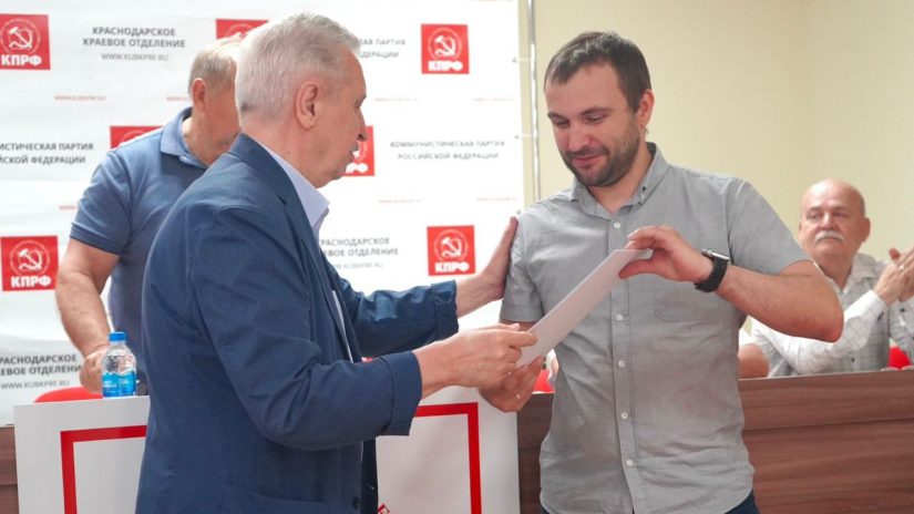 Владислав Жиронкин получил благодарственное письмо от депутата Госдумы